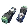 CONNETTORE BNC GOOBAY MORSETTO 2 PIN A BNC MASCHIO CON PROTEZIONE ANTIPOLVERE E FISSAGGIO A VITE